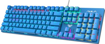 Aula S2022 Mechanical Wired USB Gaming Keyboard(Blue)