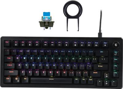 Kreo Hive RGB Gaming Mechanical Keyboard, RGB Keyboards, Braided Cable, led keyboard Wired USB Gaming Keyboard