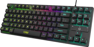 AMKETTE EvoFox Fireblade LED Backlit Wired USB Gaming Keyboard