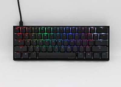 Ducky Mecha Mini (Cherry MX Blue) Wired USB Gaming Keyboard(Black)