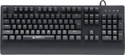 NRP STAR Zeb-Nitro 1 Wired USB Handheld Gaming Keyboard Compatible with Desktop, Laptop, Mac(Black)