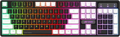 Ant Esports MK1400 Wired USB Standard Gaming Keyboard Compatible with Desktop(Black)