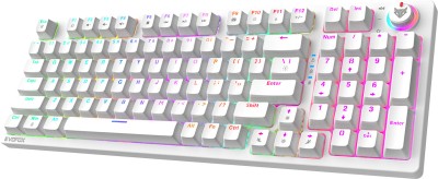 EVOFOX X2 Mechanical Wired USB Gaming Keyboard(White)