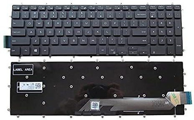TECHCLONE Inspiron 5565 5567 5570 5575 7566 7567 7577 Series Wireless Laptop-size Laptop Keyboard Compatible with Desktop, Laptop, Mac(Black)