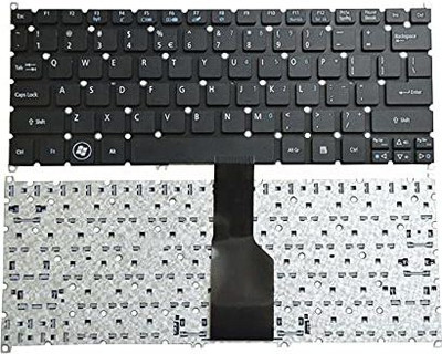 TECHCLONE One 756 725 S3 S3-391 S3-951 Series Internal Laptop-size Laptop Keyboard Compatible with Desktop, Laptop, Mac(Black)