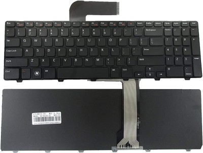 TecSone Keyboard for Inspiron 15R M5110, NSK-DY0SW, M511R, 2528, 2728, 2428, M501Z Wireless Laptop Keyboard(Black)