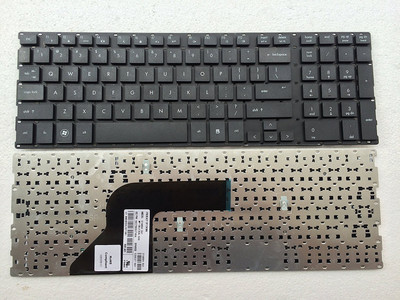 TechSonic Laptop Keyboard For HP Probook 4710S, 4510S Internal Laptop-size Laptop Keyboard Compatible with Desktop, Laptop, Mac(Black)