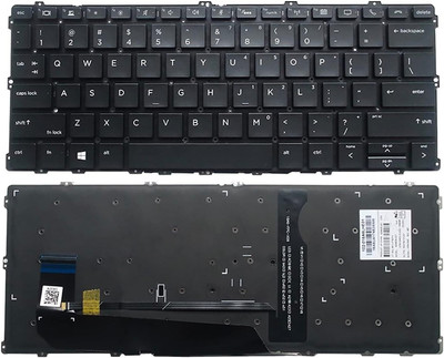WEFLY Keyboard Backlight for H/P 1020 G2 1030 G2 1030 G3 1030 G4 HSN-I04C 904507-001 Laptop Keyboard Replacement Key