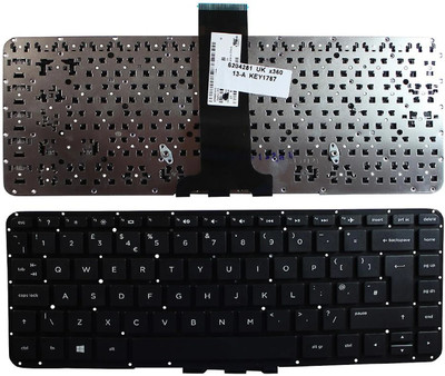 SOLUTIONS-365 COMPATIBLE HP 13-A WITHOUT BACKLIT BLACK UK Internal Laptop-size Laptop Keyboard(Black)