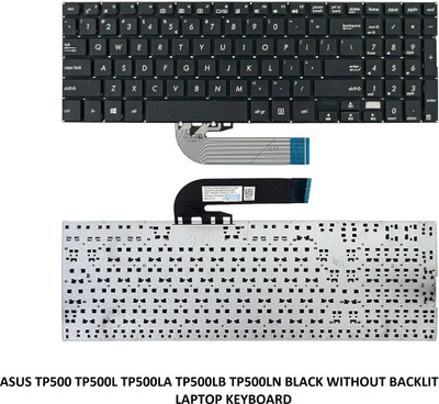SOLUTIONS-365 COMPATIBLE KEYBOARD FOR ASUS TP500 TP500L TP500LA WITHOUT BACKLIT Internal Laptop-size Laptop Keyboard(Black)