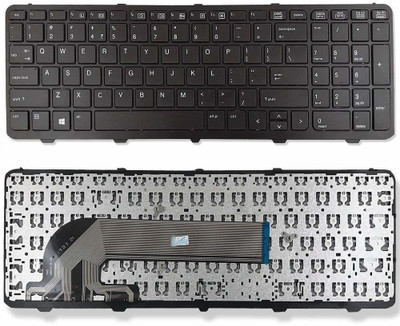 TechSonic Keyboard For HP Probook 450 G0, 450 G2, 455 G2, 470 G1 Internal Laptop-size Laptop Keyboard Compatible with Desktop, Laptop, Mac(Black)