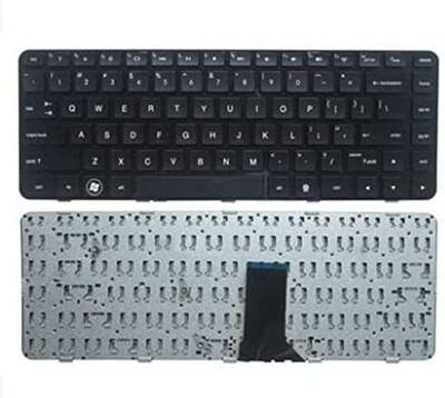 TECHCLONE Laptop Keyboard Replacement HP Pavilion DM4-1000 Internal Laptop-size Laptop Keyboard Compatible with Desktop, Laptop, Mac(Black)