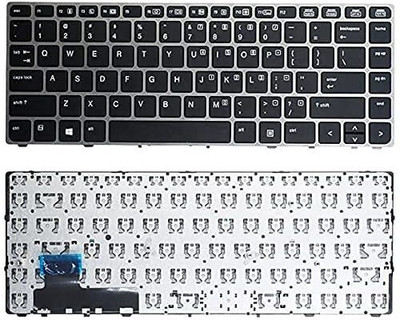 TECHCLONE Laptop Keyboard Replacement for HP Elitebook Folio 9470 9470m 9480 9480m Series Internal Laptop-size Laptop Keyboard Compatible with Desktop, Laptop, Mac(Black)