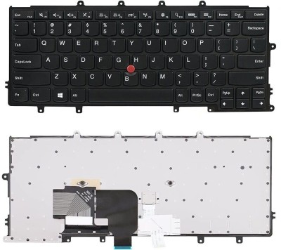 TECHCLONE Laptop Keyboard Replacement for Lenovo Thinkpad X230S X240 X240S X250 X250S Internal Laptop Keyboard(Black)