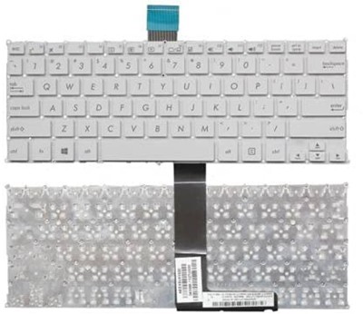 TecSone Keyboard for X200CA, F200LA, F200MA, F200CA, X200LA, X200MA, R202CA, R202LA Wireless Laptop Keyboard(White)