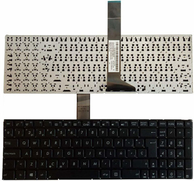 TechSonic Keyboard For Asus X550, X550C Internal Laptop-size Laptop Keyboard Compatible with Desktop, Laptop, Mac(Black)