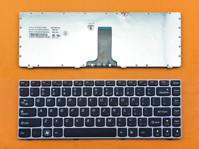 TechSonic Keyboard For Ideapad Z370 Internal Laptop-size Laptop Keyboard Compatible with Desktop, Laptop, Mac(Black)