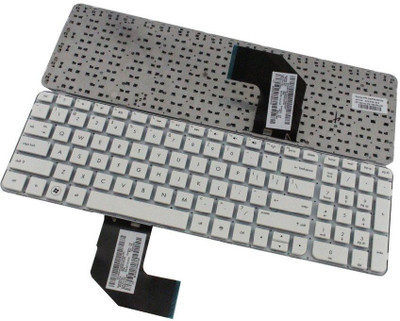TechSonic Laptop Keyboard For HP Pavilion G6-2000, G6-2100, G6-2200 Series Internal Laptop-size Laptop Keyboard Compatible with Desktop, Laptop, Mac(White)
