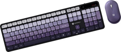 Portronics Key11 Combo Set(Purple)