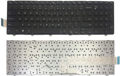 WEFLY Laptop Keyboard Compatible for DE-LL 15 3000 5000 3541 3542 3543 3567 Laptop Keyboard Replacement Key