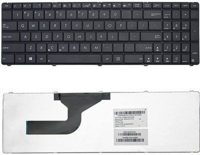 TechSonic Keyboard For X54 K52 K52J K52F K52JK K52JB K52JC K52JR K52JE K53 K53E K53S Internal Laptop-size Laptop Keyboard(Black)