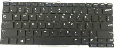 SOLUTIONS-365 COMPATIBLE LAPTOP KEYBOARD FOR DELL Latitude E5450 E5470 E7450 E7470 7480 US Internal Laptop-size Laptop Keyboard Compatible with Desktop, Laptop, Mac(Black, Backside Silver)