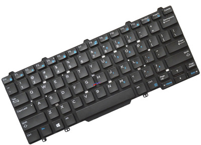 Lapspire Dell Latitude 3340 E5450 Internal Laptop-size Laptop Keyboard Compatible with Desktop, Laptop, Mac Dell Latitude 3340 E5450(Black)