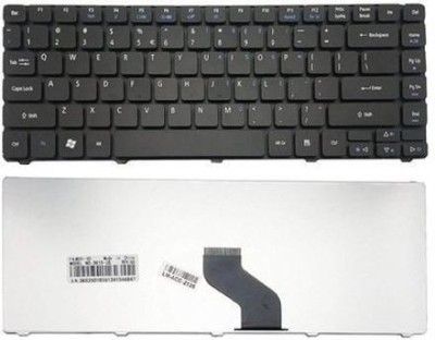 TECHCLONE Laptop Keyboard Replacement for 4736 4740G 4738 4738G 4738Z 4738ZG Internal Laptop Keyboard(Black)