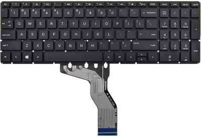SellZone Replacement Keyboard for Hp Notebook Hp 15- bs180tx Laptop P/N 3BN02PA Internal Laptop-size Laptop Keyboard Compatible with Desktop, Laptop, Mac(Black)