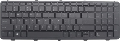 TECHCLONE Laptop Keyboard Replacement HP ProBook 450 G0, 455 G1 Internal Laptop-size Laptop Keyboard Compatible with Desktop, Laptop, Mac(Black)