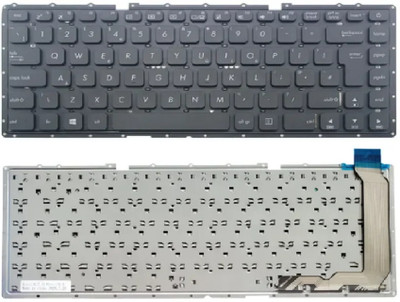 SOLUTIONS-365 ASUS A441 WITHOUT BACKLIT BLACK UK Internal Laptop-size Laptop Keyboard Compatible with Desktop, Laptop, Mac(Black)