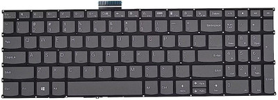 SellZone Keyboard for Lenovo IdeaPad 3 15ITL06 / 3 15ACL06 / 3 15ADA06 Without Backlit Internal Laptop-size Laptop Keyboard Compatible with Desktop, Laptop, Mac(Grey)