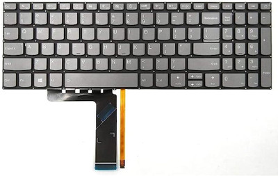 SellZone Backlit Keyboard for Lenovo 320s -15 /320s-15ISK / 320s- 15IKB (with ON Off Key) Internal Laptop-size Laptop Keyboard Compatible with Desktop, Laptop, Mac(Grey)
