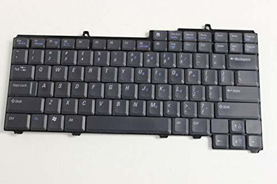 TechSonic Keyboard For Dell Latitude D610 D810 M20 M70 Inspiron 610M H4406 Internal Laptop-size Laptop Keyboard Compatible with Desktop, Laptop, Mac(Black)
