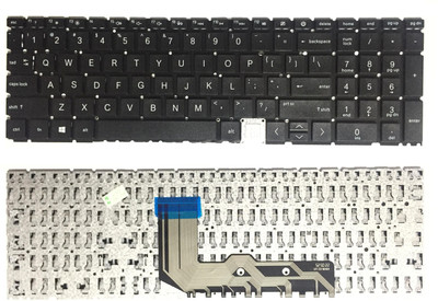 SOLUTIONS-365 COMPATIBLE HP 17-CG WITHOUT BACKLIT BLACK US Internal Laptop-size Laptop Keyboard(Black)