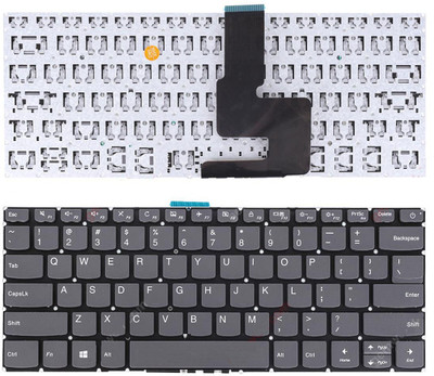 SOLUTIONS-365 KEYBOARD FOR Lenovo IdeaPad 320-14ISK 320S-14IKB 320S-14IKBR Wireless Laptop-size Laptop Keyboard Compatible with Desktop, Laptop, Mac(Black)