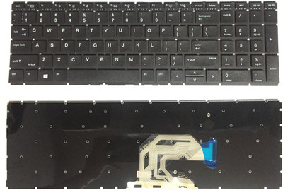 SOLUTIONS-365 COMPATIBLE HP 450-G6 WITHOUT BACKLIT BLACK US Internal Laptop-size Laptop Keyboard Compatible with Desktop, Laptop, Mac(Black)