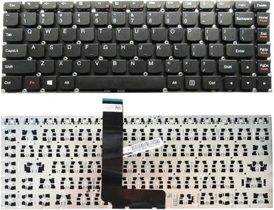 SOLUTIONS-365 Compatible keyboard for Lenovo M490S Internal Laptop-size Laptop Keyboard(Black)