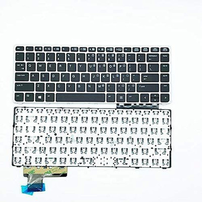 TECHCLONE EliteBook Folio 9470M 9470 9480 9480M 702843-001 Internal Laptop-size Laptop Keyboard Compatible with Desktop, Laptop, Mac(Black)
