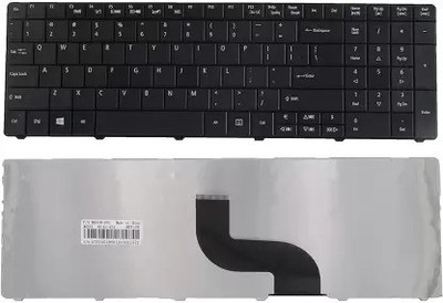 SOLUTIONS-365 ACER E1-571 Internal Laptop-size Laptop Keyboard Compatible with Desktop, Laptop, Mac(Black)