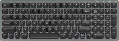 ZEBRONICS Zeb K5001MW Bluetooth 5.0 keyboard for Mac, Windows, Android, Upto 3 connections Bluetooth Multi-device Keyboard