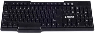 PRODOT usb -207 Wired USB Multi-device Keyboard(Black)