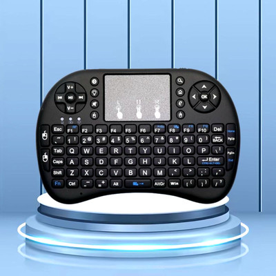 FRONY Bluetooth Wireless Keyboard with Slim & Portable Easy-Switch, TV & Laptop F26 Wireless Thumb-size Multi-device Keyboard Compatible with Desktop, Laptop, Mac(Black)