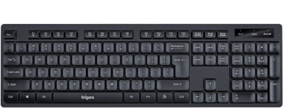 FINGERS ButterClicks Wired USB Multi-device Keyboard(Jet Black)