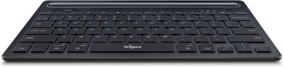 FINGERS Lil'Clicks Bluetooth, Wireless Multi-device Keyboard(Jet Black)