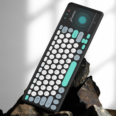 pebble PKB004 Wireless Standard Multi-device Keyboard(Black)
