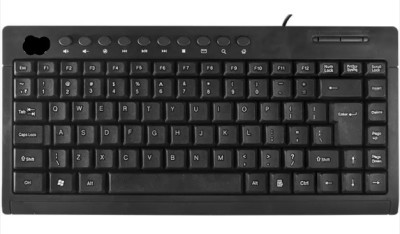 SUPERLIT Blaze Mini USB Keyboard Wired USB Multi-device Keyboard(Black)