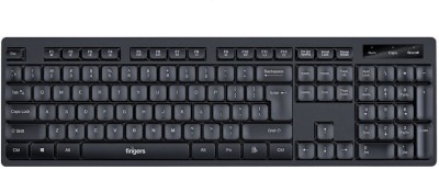 FINGERS ButterClicks Wired USB Multi-device Keyboard(Jet Black)