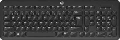 HP K260 Wireless Standard Multi-device Keyboard Compatible with Desktop, Laptop, Mac Quick, Comfy, Accurate,Plug and Play & LED Indicators(Black)