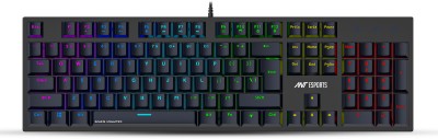 Ant Esports MK3400 Pro V3 Wired USB Gaming Keyboard(Black)